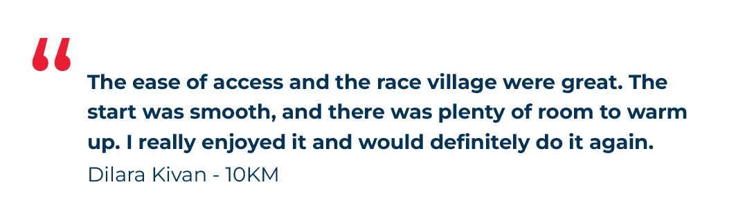 testimonial of Plus500 City Half Marathon Dubai 2025 by dilara kivan